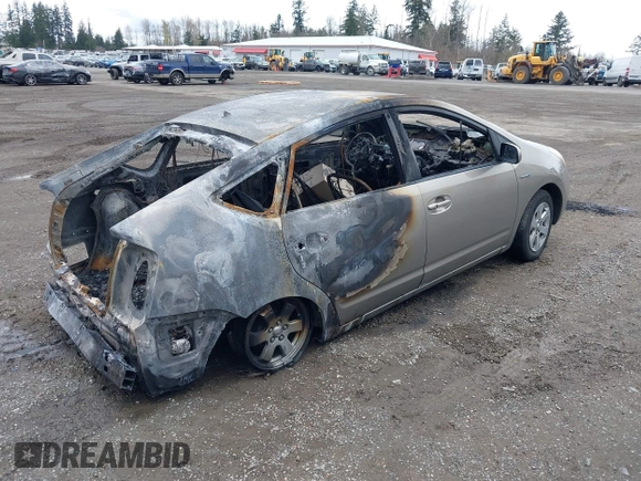 2009 Toyota Prius with VIN JTDKB20U397853370, listed as a IAAI auction lot 41921926 with 1 mi miles. Bid and sale history available at carsss.com. Image 4.
