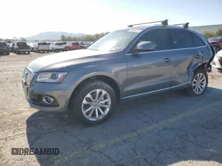 2014 Audi Q5 Premium Plus with VIN WA1LFAFP5EA083331, listed as a Copart auction lot 56058375 with 138,065 mi miles and Salvage title. Bid and sale history available at DreamBid. Image 1.