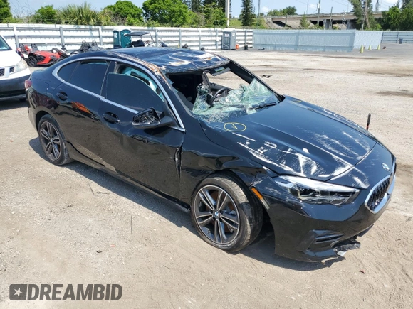 2022 BMW 2 Series 228i with VIN WBA53AK08N7L37222, listed as a Copart auction lot 51824973 with 4,979 mi miles. Bid and sale history available at carsss.com. Image 4.