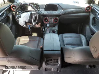 2019 Chevrolet Blazer RS with VIN 3GNKBJRS7KS634910, listed as a Copart auction lot 54093715 with 168,518 mi miles and Salvage title. Bid and sale history available at DreamBid. Image 8.