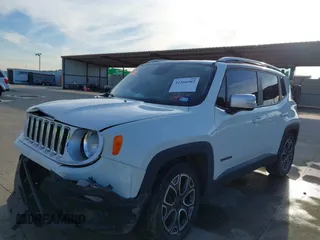 2017 Jeep Renegade Limited with VIN ZACCJADB5HPE83227, listed as a IAAI auction lot 41266582 with 150,404 mi miles and . Bid and sale history available at DreamBid. Image 21.