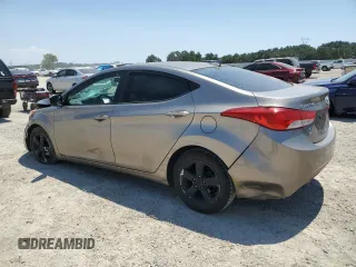2013 Hyundai Elantra GLS with VIN 5NPDH4AE4DH451758, listed as a Copart auction lot 60124935 with 164,784 mi miles and Salvage title. Bid and sale history available at DreamBid. Image 2.