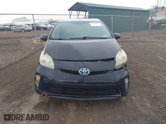 2013 Toyota Prius One with VIN JTDKN3DU5D1633618, listed as a IAAI auction lot 42125827 with 300,000 mi miles. Bid and sale history available at carsss.com. Image 13.