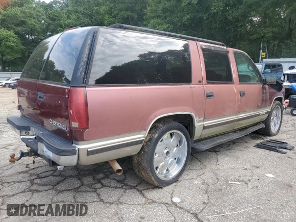 1998 Chevrolet Suburban with VIN 1GNEC16R6WJ357136, listed as a Copart auction lot 62788285 with 3,593,212 mi miles and Clean title. Bid and sale history available at DreamBid. Image 3.