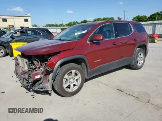 2018 GMC Acadia SLE z VIN 1GKKNKLA3JZ201595, wystawiony jako Copart lot #54060935 z przebiegiem 92 222 mil mil oraz Szkoda całkowita • Salvage title. Historia ofert i sprzedaży dostępna na DreamBid. Obrazek 1.