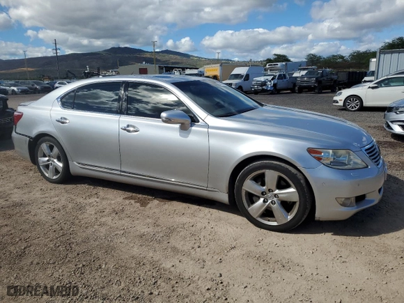 2011 Lexus LS 460 L with VIN JTHGL1EF0B5042987, listed as a Copart auction lot 66710494 with NaN miles and Salvage Title. Bid and sale history available at carsss.com. Image 4.