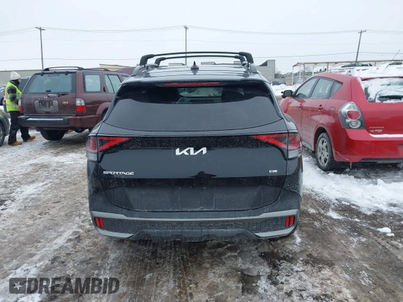 2024 Kia Sportage X-Line with VIN 5XYK6CDF1RG162623, listed as a IAAI auction lot 41439116 with 15,753 mi miles and . Bid and sale history available at carsss.com. Image 16.
