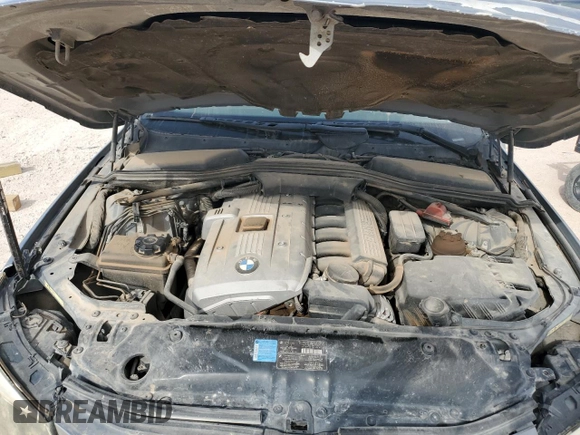 2007 BMW 5 Series 525i with VIN WBANE53507CW62811, listed as a Copart auction lot 53617015 with 268,813 mi miles and Clean title. Bid and sale history available at DreamBid. Image 11.