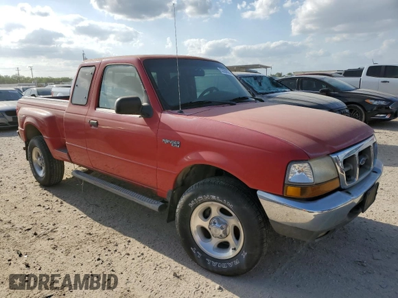 2000 Ford Ranger XL with VIN 1FTZR15V2YPB11238, listed as a Copart auction lot 53268035 with 154,107 mi miles and Clean Title. Bid and sale history available at DreamBid. Image 4.