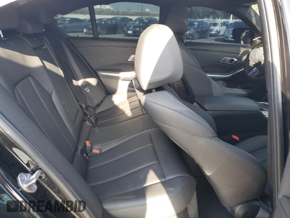 2021 BMW 3 Series 330e with VIN 3MW5P7J03M8C03997, listed as a Copart auction lot 83113614 with 0 mi miles and Salvage Title. Bid and sale history available at carsss.com. Image 10.