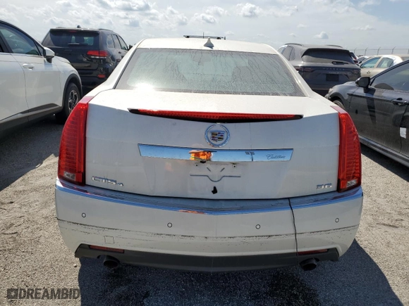 2011 Cadillac CTS Sedan Performance with VIN 1G6DL5ED7B0152591, listed as a Copart auction lot 75024024 with 0 mi miles and Non Repairable. Bid and sale history available at carsss.com. Image 6.