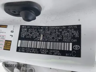 2015 Toyota Prius Four with VIN JTDKN3DU4F0465818, listed as a IAAI auction lot 42098190 with 186,911 mi miles. Bid and sale history available at carsss.com. Image 9.