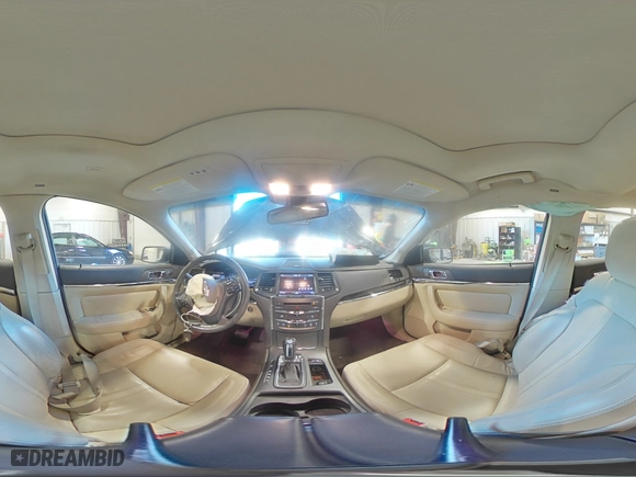 2013 Lincoln MKS with VIN 1LNHL9DK6DG613985, listed as a Copart auction lot 48672465 with 102218 miles and Salvage Title. Bid and sale history available at carsss.com. Image 14.