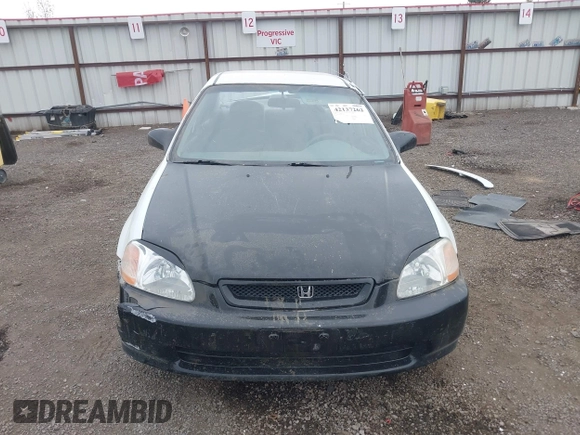 1998 Honda Civic DX with VIN 2HGEJ6629WH551418, listed as a IAAI auction lot 42137262 with 180,704 mi miles. Bid and sale history available at carsss.com. Image 13.