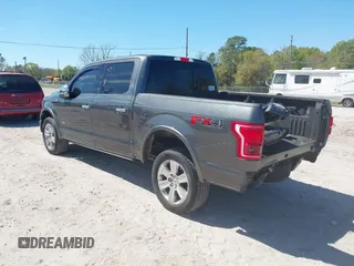 2015 Ford F-150 XLT with VIN 1FTEW1EG4FFC71147, listed as a IAAI auction lot 41733090 with 87,141 mi miles. Bid and sale history available at carsss.com. Image 3.