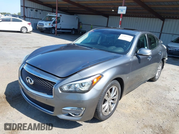 2017 Infiniti Q70 3.7 with VIN JN1BY1AP1HM740652, listed as a IAAI auction lot 42417772 with 81,723 mi miles and . Bid and sale history available at DreamBid. Image 18.
