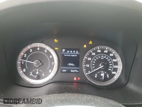 2021 Hyundai Venue SE with VIN KMHRB8A39MU073354, listed as a Copart auction lot 53810784 with 86,679 mi miles and Salvage Title. Bid and sale history available at DreamBid. Image 9.