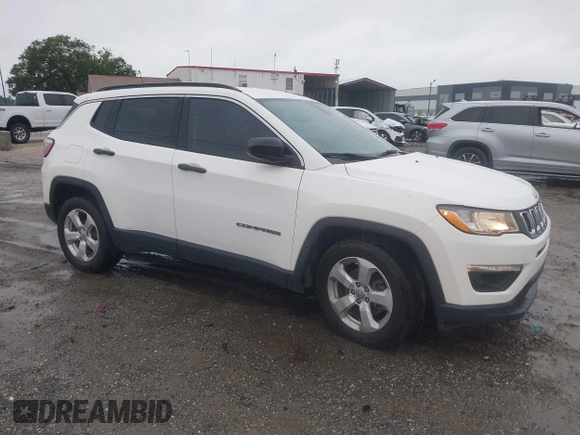 2018 Jeep Compass Latitude with VIN 3C4NJCBB9JT495368, listed as a IAAI auction lot 42232226 with 44,143 mi miles and . Bid and sale history available at DreamBid. Image 1.
