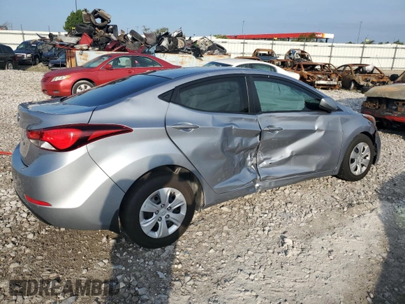 2016 Hyundai Elantra SE with VIN 5NPDH4AE9GH680845, listed as a Copart auction lot 64576225 with 164,485 mi miles and Clean title. Bid and sale history available at DreamBid. Image 3.