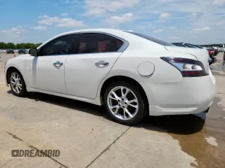 2014 Nissan Maxima SV with VIN 1N4AA5AP7EC460391, listed as a Copart auction lot 59004355 with 205,599 mi miles and Salvage title. Bid and sale history available at DreamBid. Image 2.