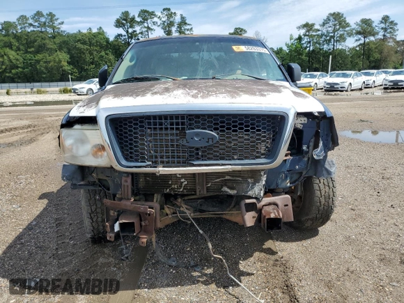 2007 Ford F-150 XL with VIN 1FTRF12247NA02924, listed as a Copart auction lot 58203315 with Not provided miles and Clean title. Bid and sale history available at DreamBid. Image 5.