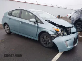 2012 Toyota Prius One with VIN JTDKN3DU7C1510711, listed as a IAAI auction lot 41312231 with 116,341 mi miles. Bid and sale history available at carsss.com. Image 1.