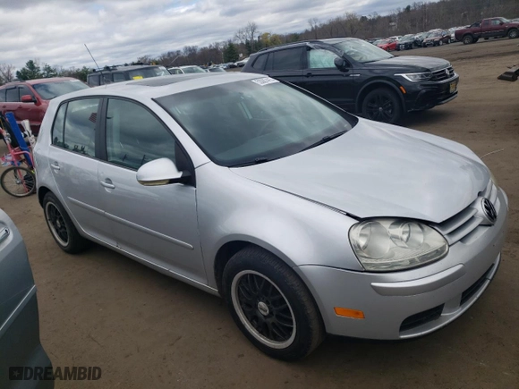 2008 Volkswagen Rabbit S with VIN WVWDB71K98W334265, listed as a Copart auction lot 53067415 with 137,898 mi miles and Salvage Title. Bid and sale history available at carsss.com. Image 4.