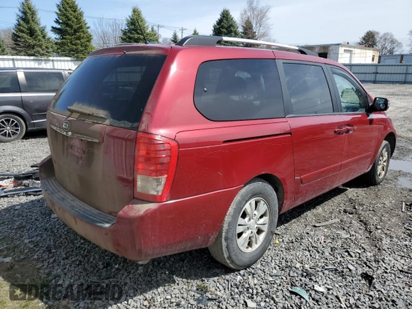 2012 Kia Sedona LX with VIN KNDMG4C74C6435232, listed as a Copart auction lot 51941995 with 210,698 mi miles and Clean Title. Bid and sale history available at carsss.com. Image 6.