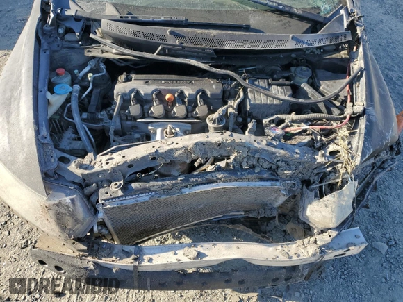 2008 Honda Civic Cpe EX-L with VIN 2HGFG12978H563658, listed as a Copart auction lot 70057354 with 0 mi miles and Salvage Title. Bid and sale history available at carsss.com. Image 11.