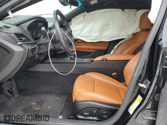 2020 Cadillac CT4 Premium Luxury with VIN 1G6DF5RK8L0156215, listed as a Copart auction lot 41991235 with 36,368 mi miles and Non Repairable. Bid and sale history available at carsss.com. Image 7.