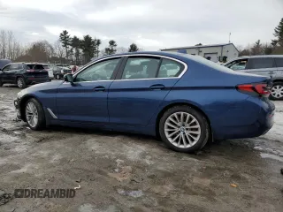 2022 BMW 5 Series 530i xDrive with VIN WBA13BJ04NCJ08677, listed as a Copart auction lot 46466225 with Not Provided miles and Salvage Title. Bid and sale history available at carsss.com. Image 2.