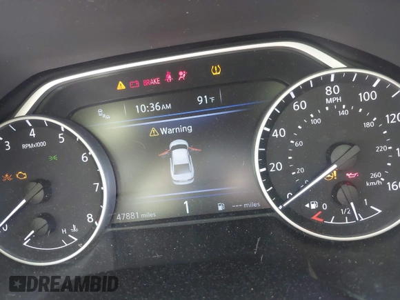 2018 Nissan Maxima S with VIN 1N4AA6AP9JC373169, listed as a IAAI auction lot 42447098 with 47,881 mi miles and . Bid and sale history available at DreamBid. Image 16.