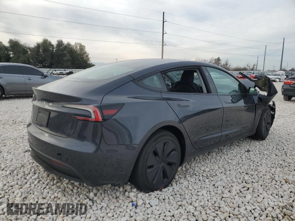 2024 Tesla Model 3 z VIN 5YJ3E1EA6RF864393, wystawiony jako Copart lot #41414425 z przebiegiem 1 529 mil mil oraz Szkoda całkowita • Salvage title. Historia ofert i sprzedaży dostępna na DreamBid. Obrazek 3.