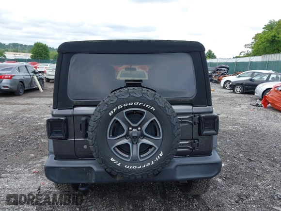 2019 Jeep Wrangler Unlimited Sport S с VIN 1C4HJXDG6KW571640, выставлен на аукционе IAAI как лот 42299078 с пробегом 51 928 миль миль и . История ставок и продаж доступна на DreamBid. Изображение 16.