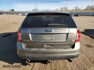 2013 Ford Edge SEL with VIN 2FMDK4JCXDBE18819, listed as a Copart auction lot 48616425 with 222,205 mi miles and Salvage Title. Bid and sale history available at carsss.com. Image 6.