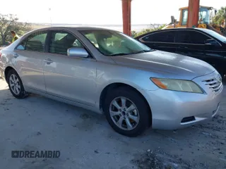 2008 Toyota Camry LE with VIN 4T1BE46KX8U235919, listed as a IAAI auction lot 41690438 with 133,389 mi miles. Bid and sale history available at carsss.com. Image 1.