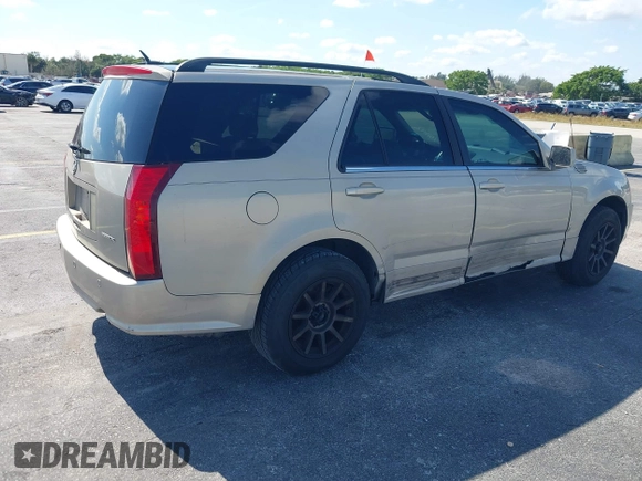 2008 Cadillac SRX AWD with VIN 1GYEE637280101842, listed as a IAAI auction lot 41417596 with 125,052 mi miles. Bid and sale history available at carsss.com. Image 4.