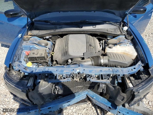 2023 Dodge Charger R/T with VIN 2C3CDXCT2PH660003, listed as a Copart auction lot 48254125 with 25,729 mi miles and Salvage Title. Bid and sale history available at carsss.com. Image 11.