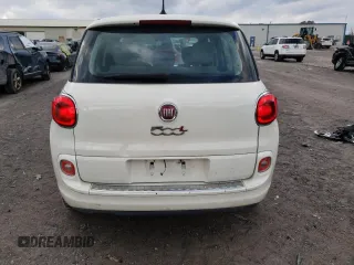 2014 FIAT 500L Pop with VIN ZFBCFAAH4EZ003799, listed as a Copart auction lot 83738304 with 124,266 mi miles and Salvage Title. Bid and sale history available at DreamBid. Image 6.