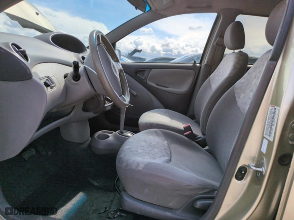 2000 Toyota ECHO with VIN JTDBT123XY0031281, listed as a Copart auction lot 51850585 with 160,831 mi miles and Salvage Title. Bid and sale history available at carsss.com. Image 7.