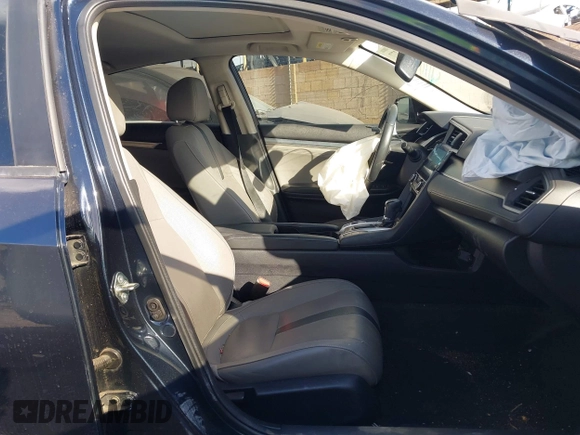 2017 Honda Civic Sedan EX-L with VIN 19XFC1F70HE005116, listed as a IAAI auction lot 42042277 with 61,812 mi miles. Bid and sale history available at carsss.com. Image 5.