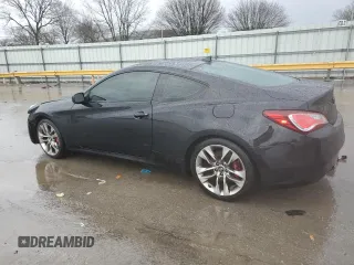2014 Hyundai Genesis Coupe 2.0T with VIN KMHHT6KD1EU116459, listed as a Copart auction lot 86308684 with 126,492 mi miles and Salvage title. Bid and sale history available at DreamBid. Image 2.