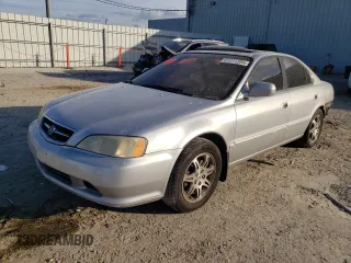 2001 Acura TL with VIN 19UUA566X1A022995, listed as a Copart auction lot 81711394 with 0 mi miles and Salvage Title. Bid and sale history available at carsss.com. Image 1.