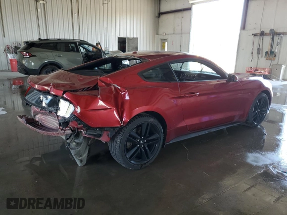 2015 Ford Mustang EcoBoost with VIN 1FA6P8TH2F5305233, listed as a Copart auction lot 54738725 with Not Provided miles and Salvage Title. Bid and sale history available at carsss.com. Image 3.