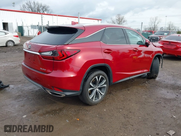 2022 Lexus RX with VIN 2T2HZMDA6NC321813, listed as a IAAI auction lot 41915584 with 36,893 mi miles. Bid and sale history available at carsss.com. Image 4.