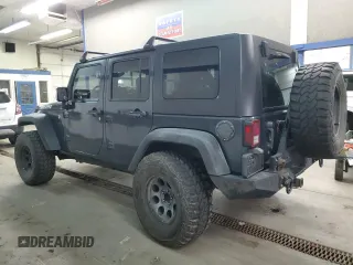 2008 Jeep Wrangler Unlimited Rubicon with VIN 1J4GA69198L591203, listed as a Copart auction lot 45772815 with 109,708 mi miles and Salvage Title. Bid and sale history available at carsss.com. Image 2.