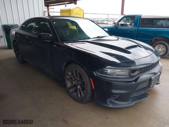 2021 Dodge Charger Scat Pack Widebody with VIN 2C3CDXGJ4MH520751, listed as a IAAI auction lot 41526166 with 85,014 mi miles. Bid and sale history available at carsss.com. Image 1.