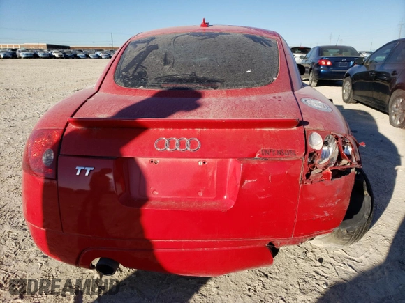 2006 Audi TT with VIN TRUSC28N361005651, listed as a Copart auction lot 84404774 with 118,042 mi miles and Salvage title. Bid and sale history available at DreamBid. Image 6.