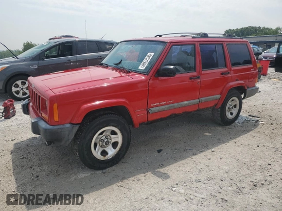 2000 Jeep Cherokee with VIN 1J4FF48S3YL257793, listed as a Copart auction lot 59932535 with 280,237 mi miles and Clean title. Bid and sale history available at DreamBid. Image 1.