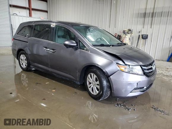 2015 Honda Odyssey EX z VIN 5FNRL5H43FB031014, wystawiony jako Copart lot #55764275 z przebiegiem 110 735 mil mil oraz Szkoda całkowita • Salvage title. Historia ofert i sprzedaży dostępna na DreamBid. Obrazek 4.